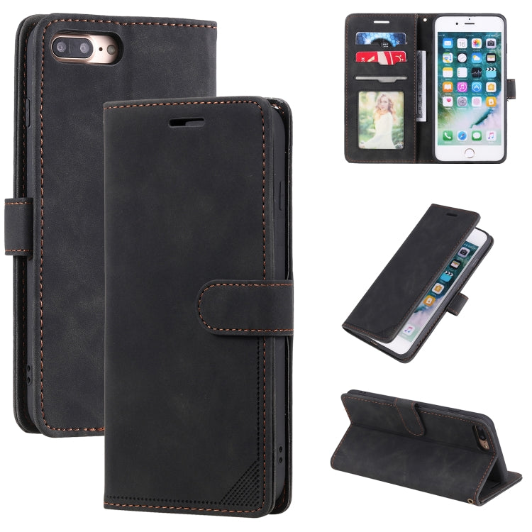 Skin Feel Anti-theft Brush Horizontal Flip Leather Phone Case, For iPhone 11, For iPhone XS Max, For iPhone XR, For iPhone X / XS, For iPhone SE 2022 / SE 2020 / 8 / 7, For iPhone 8 Plus & 7 Plus