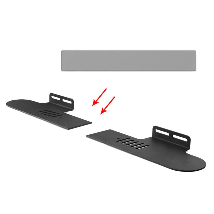 Split Sound Bar Wall-mount Bracket, For Xiaomi Redmi Speaker, For Harman/Kardon ENCHANT, For Xiaodu Soundbar, For JY AUDIO A9K, For Polk Signa S1 / S2, For Samsung HW-Q90R & HW-M450 / XZ & HW-MS6501 / XZ, For Klipsch Bar 40 / Bar 48 / RSB-6 / RSB-11   ...