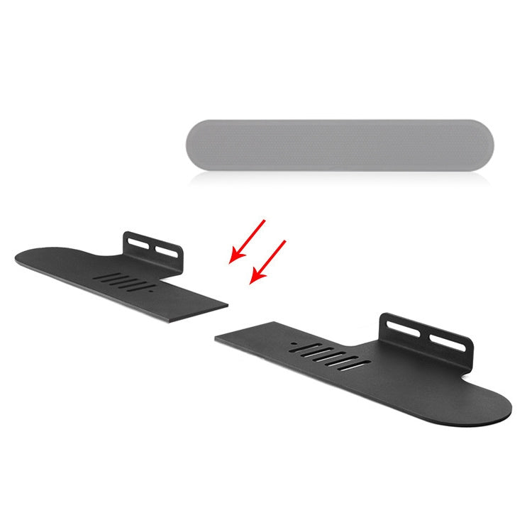 Split Sound Bar Wall-mount Bracket, For Xiaomi Redmi Speaker, For Harman/Kardon ENCHANT, For Xiaodu Soundbar, For JY AUDIO A9K, For Polk Signa S1 / S2, For Samsung HW-Q90R & HW-M450 / XZ & HW-MS6501 / XZ, For Klipsch Bar 40 / Bar 48 / RSB-6 / RSB-11   ...
