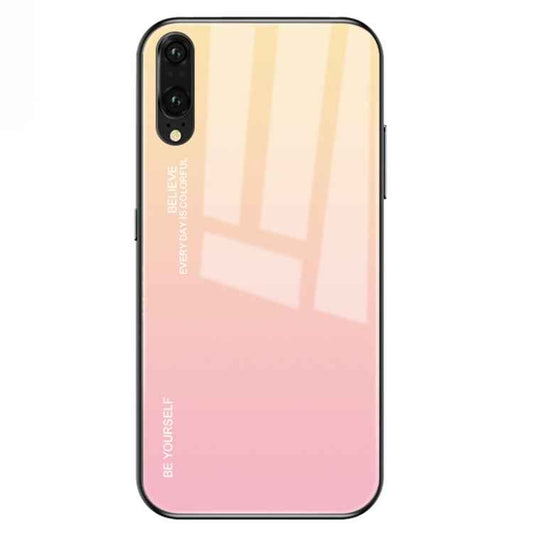 Gradient Color Glass Case, For Huawei P20, For OPPO F11 Pro, For OPPO Find X, For OPPO Reno, For Galaxy S8, For Vivo IQOO, For VIVO V15 Pro