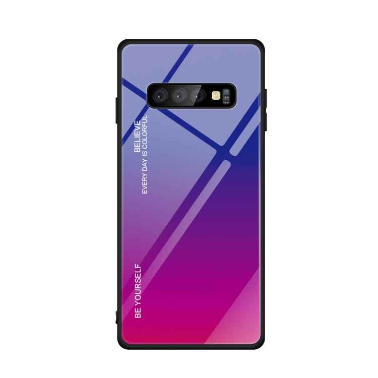 Gradient Color Glass Case, For Galaxy S10, For Xiaomi Mi 9