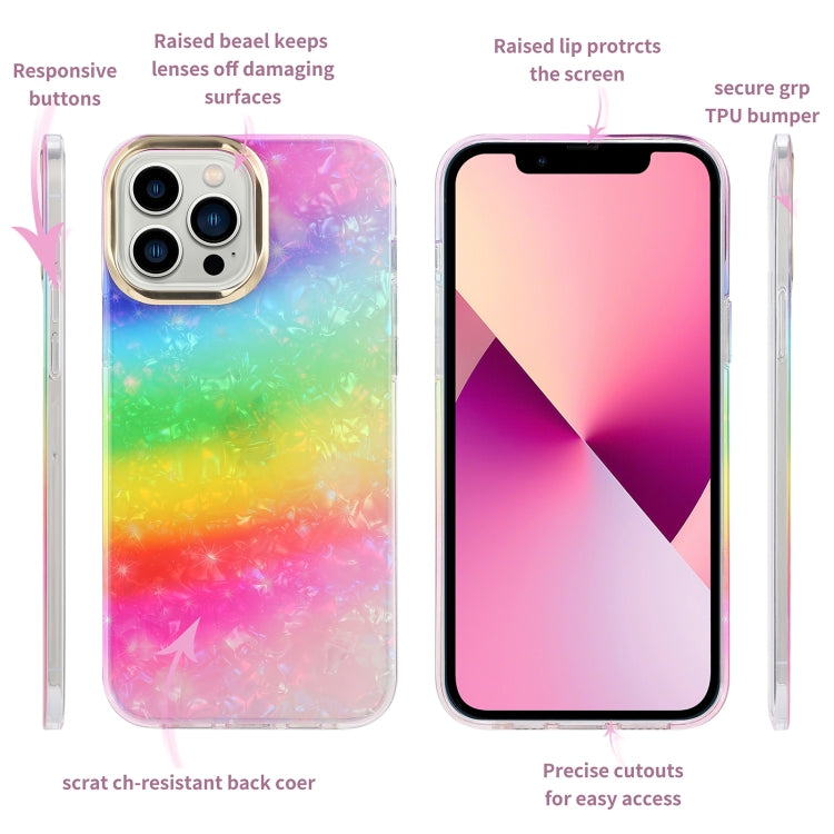 Electroplating Shell Texture Phone Case, For iPhone 13, For iPhone 13 Pro, For iPhone 13 Pro Max, For iPhone 12 / 12 Pro, For iPhone 12 Pro Max, For iPhone 11