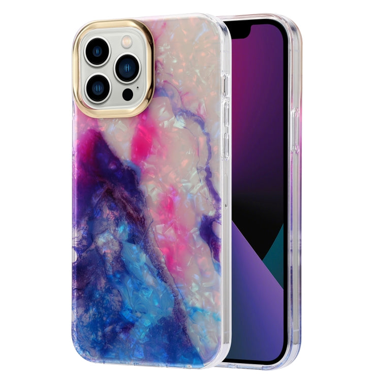 Electroplating Shell Texture Marble Phone Case, For iPhone 13, For iPhone 13 Pro, For iPhone 13 Pro Max, For iPhone 12 / 12 Pro, For iPhone 12 Pro Max, For iPhone 11