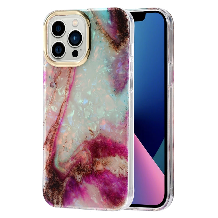 Electroplating Shell Texture Marble Phone Case, For iPhone 13, For iPhone 13 Pro, For iPhone 13 Pro Max, For iPhone 12 / 12 Pro, For iPhone 12 Pro Max, For iPhone 11