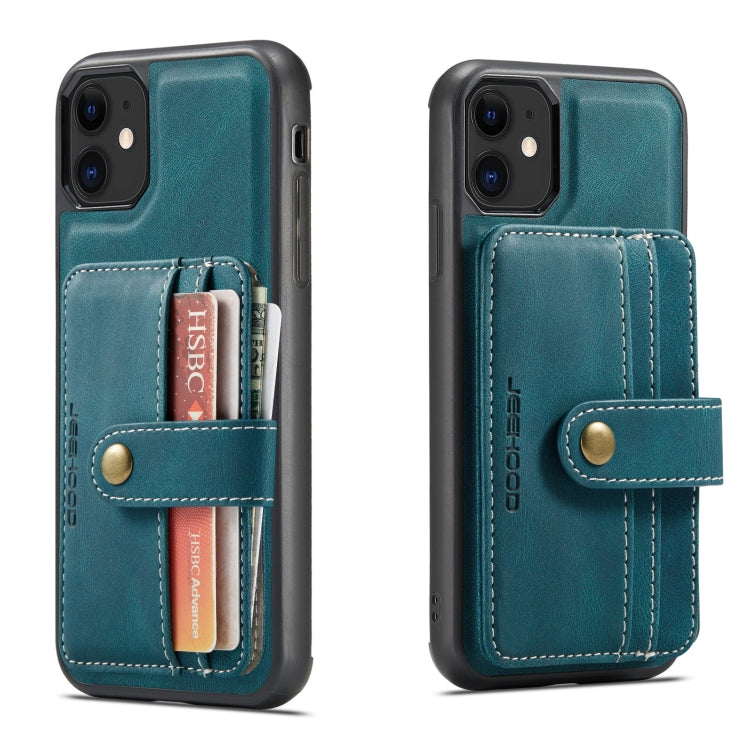 JEEHOOD RFID Blocking Anti-Theft Wallet Phone Case, For iPhone 12 mini, For iPhone 12 / 12 Pro, For iPhone 12 Pro Max, For iPhone 11, For iPhone 11 Pro, For iPhone 11 Pro Max, For iPhone X / XS, For iPhone XR, For iPhone XS Max                         ...