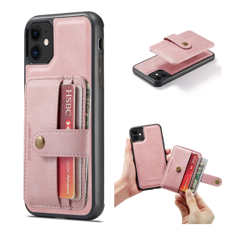 JEEHOOD RFID Blocking Anti-Theft Wallet Phone Case, For iPhone 12 mini, For iPhone 12 / 12 Pro, For iPhone 12 Pro Max, For iPhone 11, For iPhone 11 Pro, For iPhone 11 Pro Max, For iPhone X / XS, For iPhone XR, For iPhone XS Max                         ...