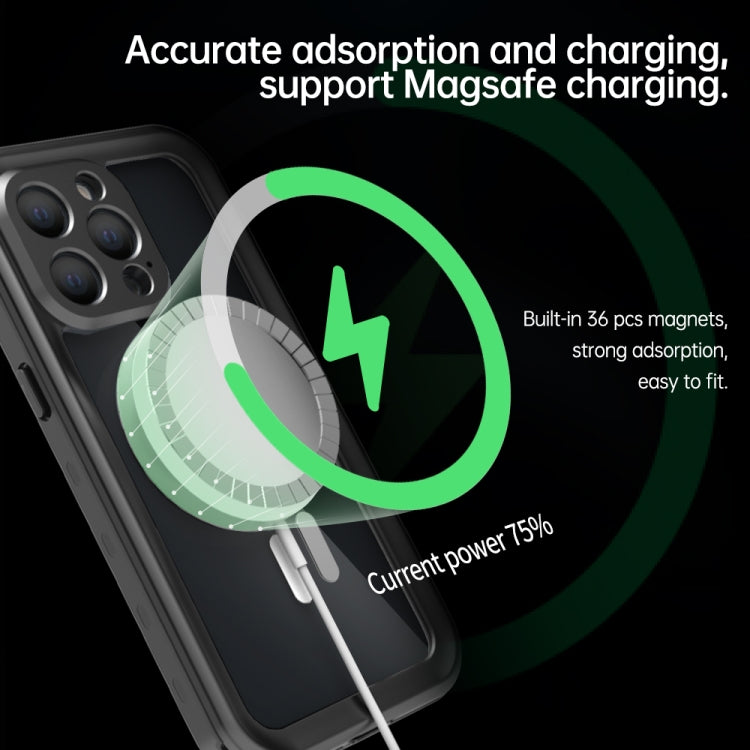PC + TPU + PET Shockproof Magsafe Waterproof Phone Case, For iPhone 13 Pro Max, For iPhone 13 Pro, For iPhone 13
