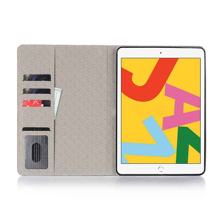 For iPad 10.2 / 10.5 Crocodile Texture Horizontal Flip Leather Case with Holder & Card Slots & Wallet