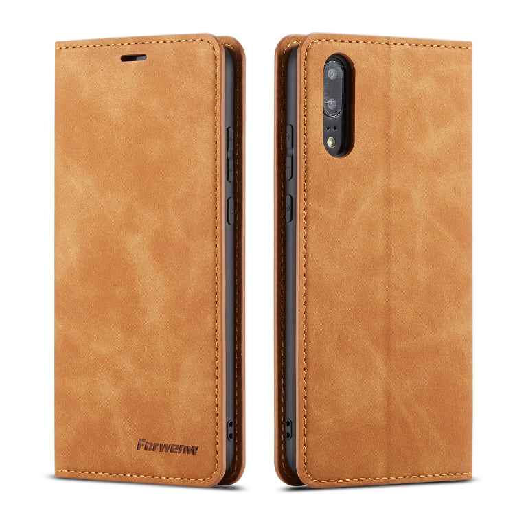 Forwenw Dream Series Oil Edge Strong Magnetism Horizontal Flip Leather Case with Holder & Card Slots & Wallet & Photo Frame, For Huawei P Smart+ (2019), For Huawei Mate 20, For Huawei Mate 20 Pro, For Huawei Mate 20 Lite, For Huawei P20                ...