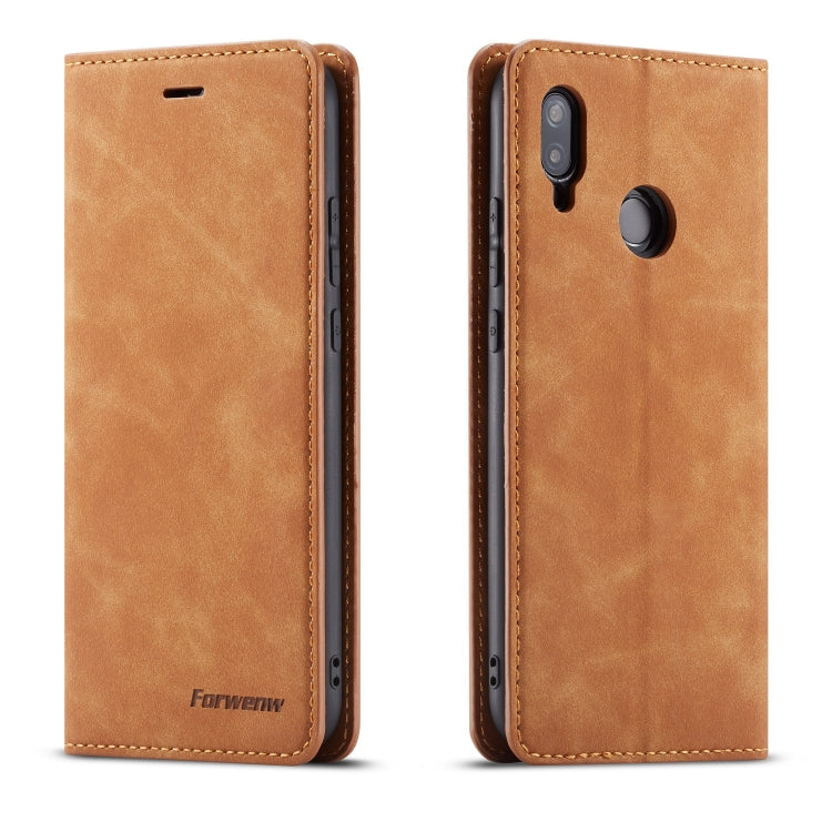 Forwenw Dream Series Oil Edge Strong Magnetism Horizontal Flip Leather Case with Holder & Card Slots & Wallet & Photo Frame, For Huawei P Smart+ (2019), For Huawei Mate 20, For Huawei Mate 20 Pro, For Huawei Mate 20 Lite, For Huawei P20                ...