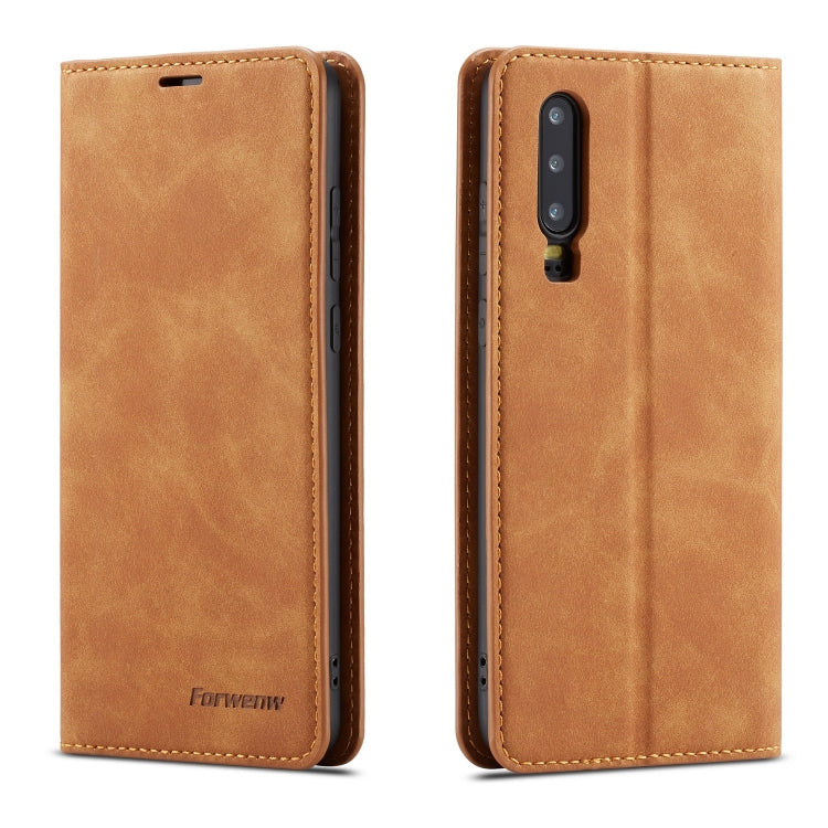 Forwenw Dream Series Oil Edge Strong Magnetism Horizontal Flip Leather Case with Holder & Card Slots & Wallet & Photo Frame, For Huawei P Smart+ (2019), For Huawei Mate 20, For Huawei Mate 20 Pro, For Huawei Mate 20 Lite, For Huawei P20                ...