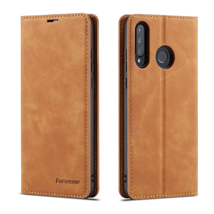 Forwenw Dream Series Oil Edge Strong Magnetism Horizontal Flip Leather Case with Holder & Card Slots & Wallet & Photo Frame, For Huawei P Smart+ (2019), For Huawei Mate 20, For Huawei Mate 20 Pro, For Huawei Mate 20 Lite, For Huawei P20                ...