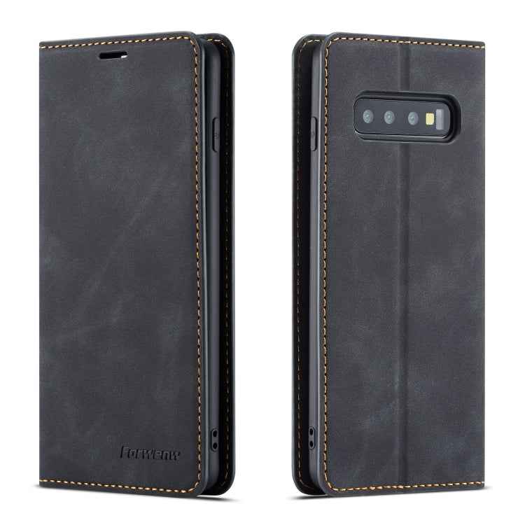 Forwenw Dream Series Oil Edge Strong Magnetism Horizontal Flip Leather Case with Holder & Card Slots & Wallet & Photo Frame, For Galaxy S9+, For Galaxy S10, For Galaxy S10+, For Galaxy S10e, For iPhone 6s / 6, For iPhone 6s Plus / 6 Plus               ...