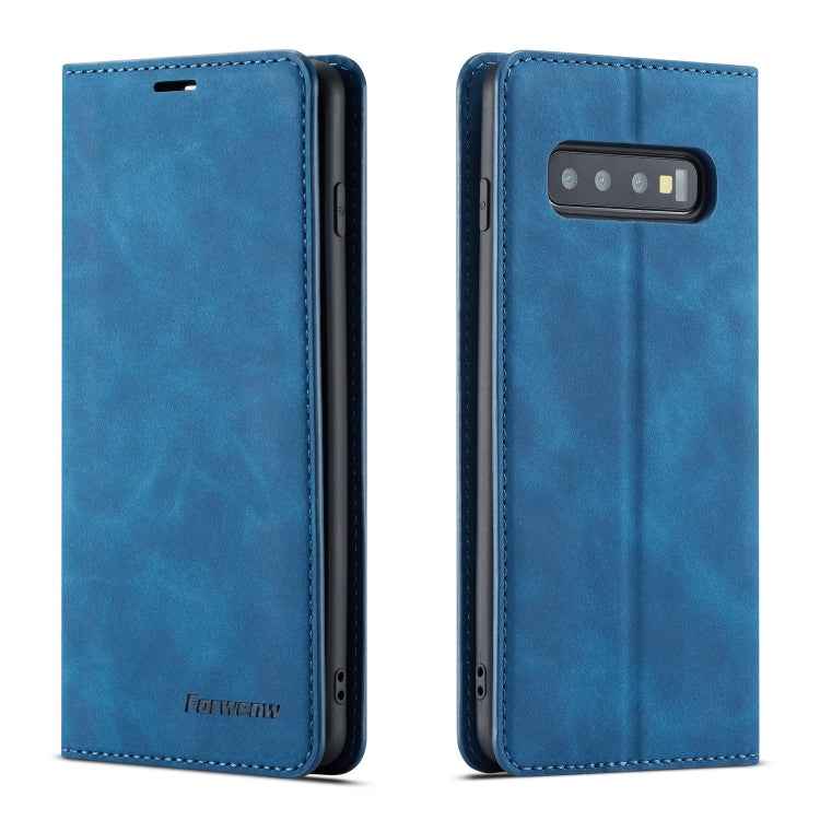 Forwenw Dream Series Oil Edge Strong Magnetism Horizontal Flip Leather Case with Holder & Card Slots & Wallet & Photo Frame, For Galaxy S9+, For Galaxy S10, For Galaxy S10+, For Galaxy S10e, For iPhone 6s / 6, For iPhone 6s Plus / 6 Plus               ...