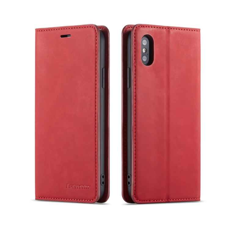 Forwenw Dream Series Oil Edge Strong Magnetism Horizontal Flip Leather Case with Holder & Card Slots & Wallet & Photo Frame