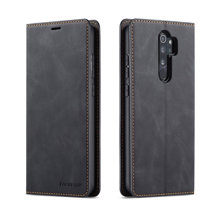 Forwenw Dream Series Oil Edge Strong Magnetism Horizontal Flip Leather Case with Holder & Card Slots & Wallet & Photo Frame
