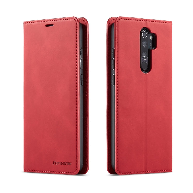 Forwenw Dream Series Oil Edge Strong Magnetism Horizontal Flip Leather Case with Holder & Card Slots & Wallet & Photo Frame