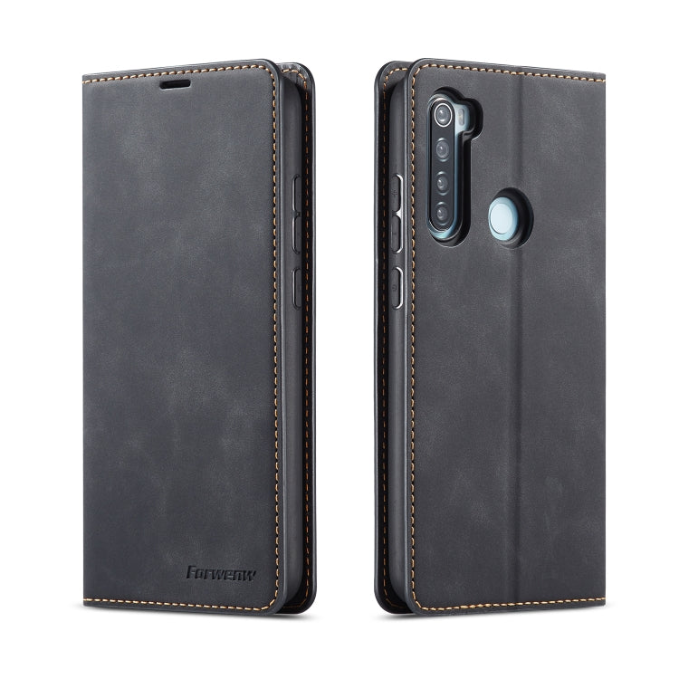 Forwenw Dream Series Oil Edge Strong Magnetism Horizontal Flip Leather Case with Holder & Card Slots & Wallet & Photo Frame