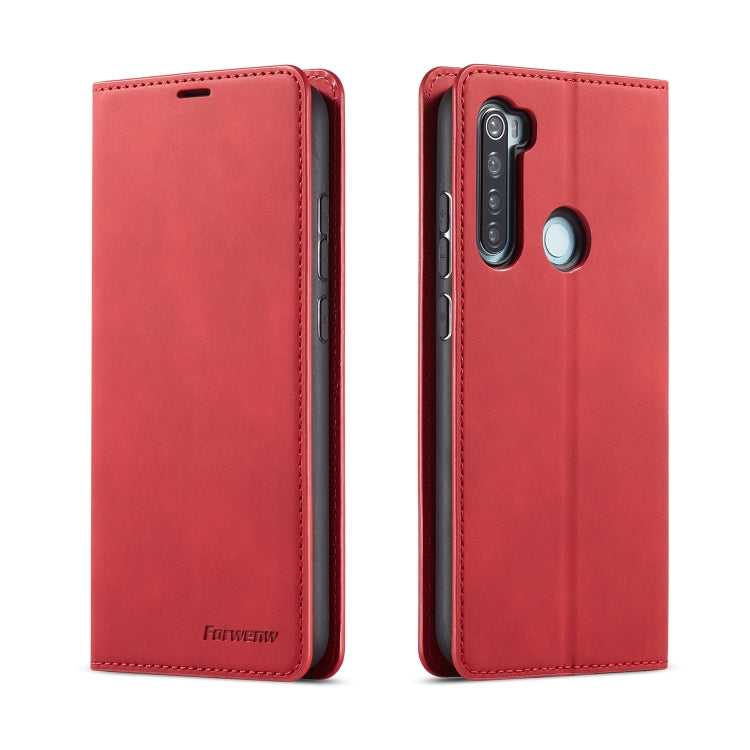 Forwenw Dream Series Oil Edge Strong Magnetism Horizontal Flip Leather Case with Holder & Card Slots & Wallet & Photo Frame
