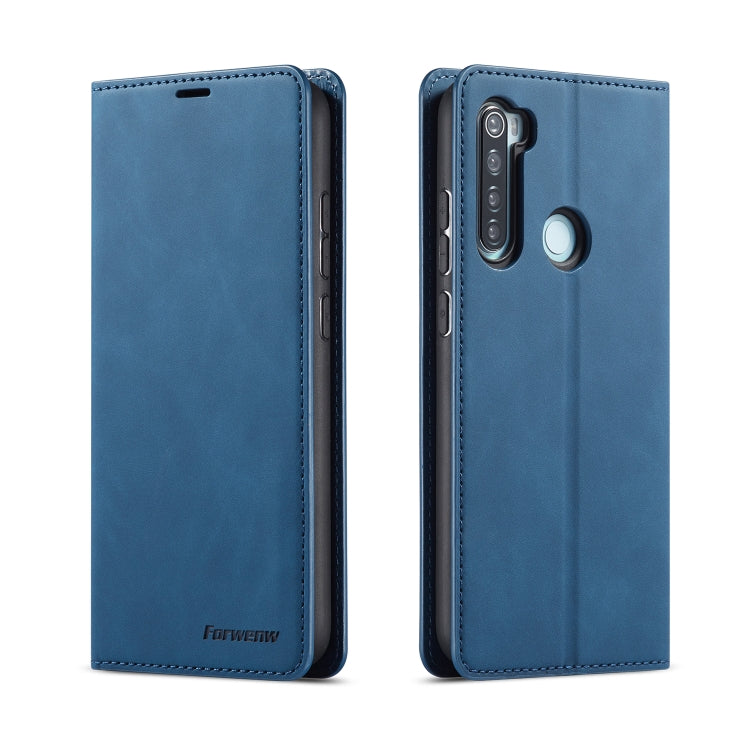Forwenw Dream Series Oil Edge Strong Magnetism Horizontal Flip Leather Case with Holder & Card Slots & Wallet & Photo Frame