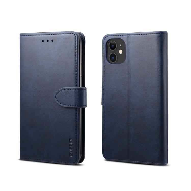 GUSSIM Magnetic Horizontal Flip Leather Case with Holder & Card Slots & & Wallet