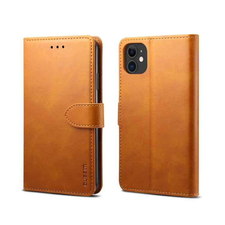GUSSIM Magnetic Horizontal Flip Leather Case with Holder & Card Slots & & Wallet