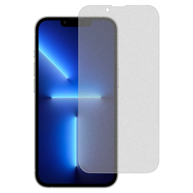 For iPhone 17e / 16e / 13 / 13 Pro Transparent Frosted Full Screen Tempered Glass Film, For iPhone 13 mini (1 PC), For iPhone 16e / 13 / 13 Pro  (1 PC), For iPhone 13 Pro Max (1 PC)