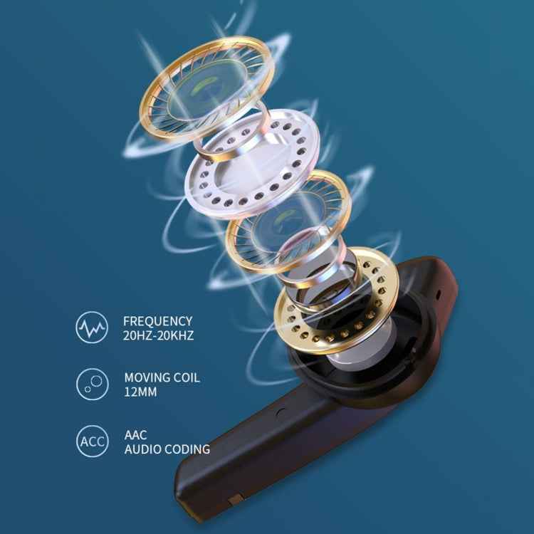 MD168 TWS Wireless Gaming Bluetooth Earphone