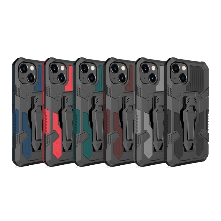 Machine Armor Warrior PC + TPU Phone Case, For iPhone 13 Pro, For iPhone 13 Pro Max