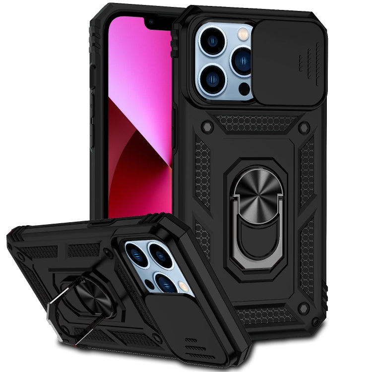 Sliding Camshield Holder Phone Case, For iPhone 13 mini, For iPhone 13, For iPhone 13 Pro, For iPhone 13 Pro Max, For iPhone 12 / 12 Pro, For iPhone 12 Pro Max, For iPhone 11