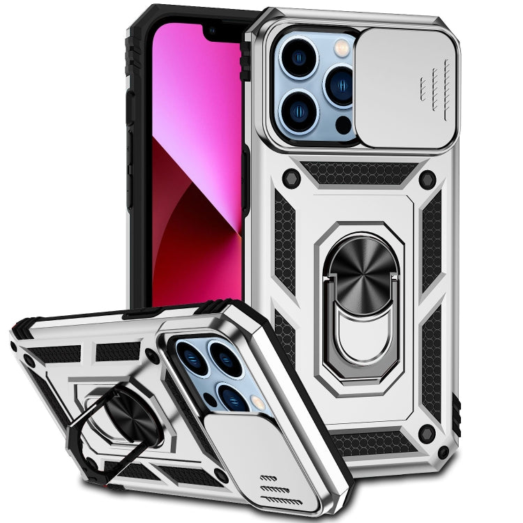 Sliding Camshield Holder Phone Case, For iPhone 13 mini, For iPhone 13, For iPhone 13 Pro, For iPhone 13 Pro Max, For iPhone 12 / 12 Pro, For iPhone 12 Pro Max, For iPhone 11
