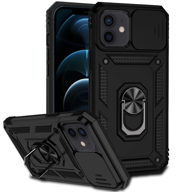 Sliding Camshield Holder Phone Case, For iPhone 13 mini, For iPhone 13, For iPhone 13 Pro, For iPhone 13 Pro Max, For iPhone 12 / 12 Pro, For iPhone 12 Pro Max, For iPhone 11