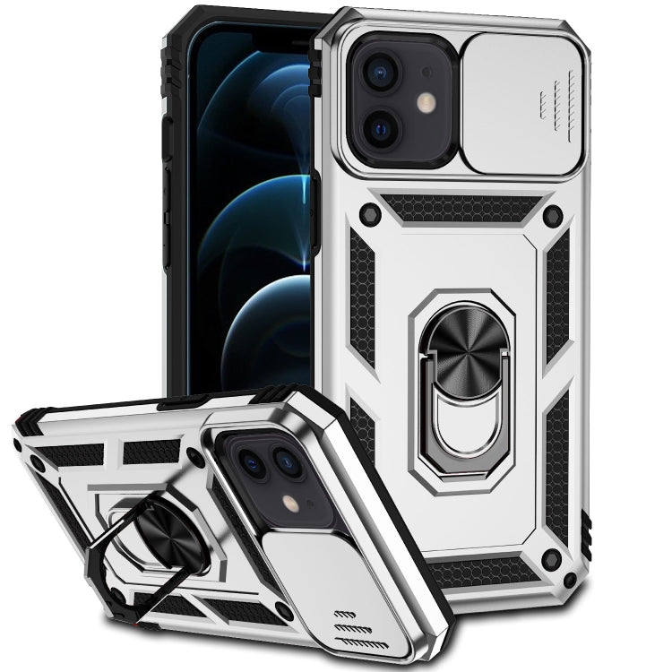 Sliding Camshield Holder Phone Case, For iPhone 13 mini, For iPhone 13, For iPhone 13 Pro, For iPhone 13 Pro Max, For iPhone 12 / 12 Pro, For iPhone 12 Pro Max, For iPhone 11