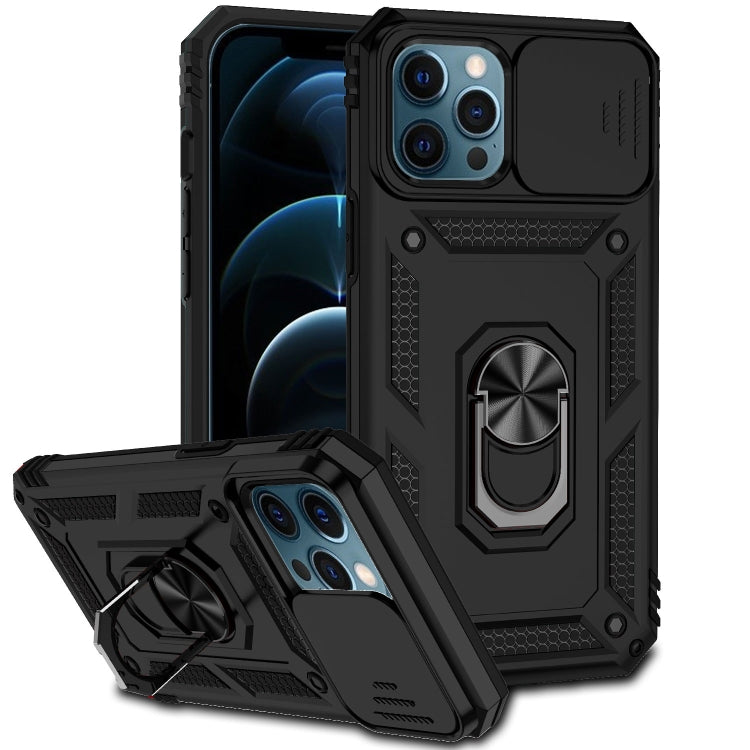 Sliding Camshield Holder Phone Case, For iPhone 13 mini, For iPhone 13, For iPhone 13 Pro, For iPhone 13 Pro Max, For iPhone 12 / 12 Pro, For iPhone 12 Pro Max, For iPhone 11