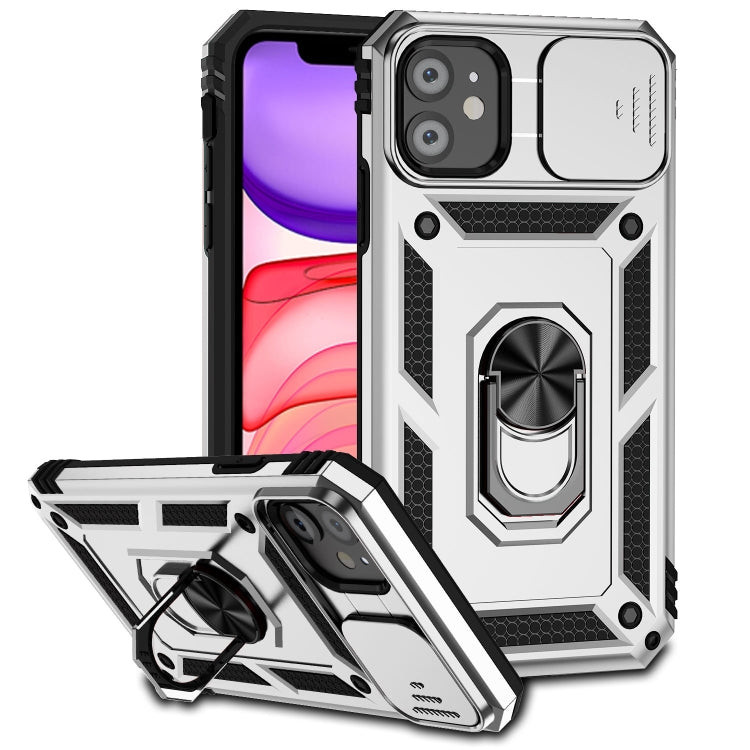 Sliding Camshield Holder Phone Case, For iPhone 13 mini, For iPhone 13, For iPhone 13 Pro, For iPhone 13 Pro Max, For iPhone 12 / 12 Pro, For iPhone 12 Pro Max, For iPhone 11