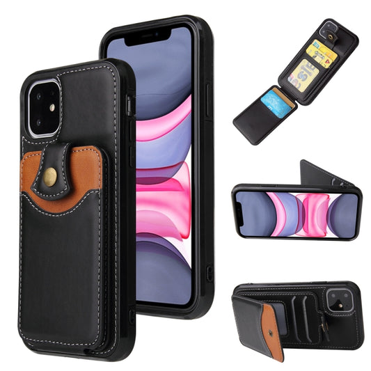Soft Skin Leather Wallet Bag Phone Case, For iPhone 11