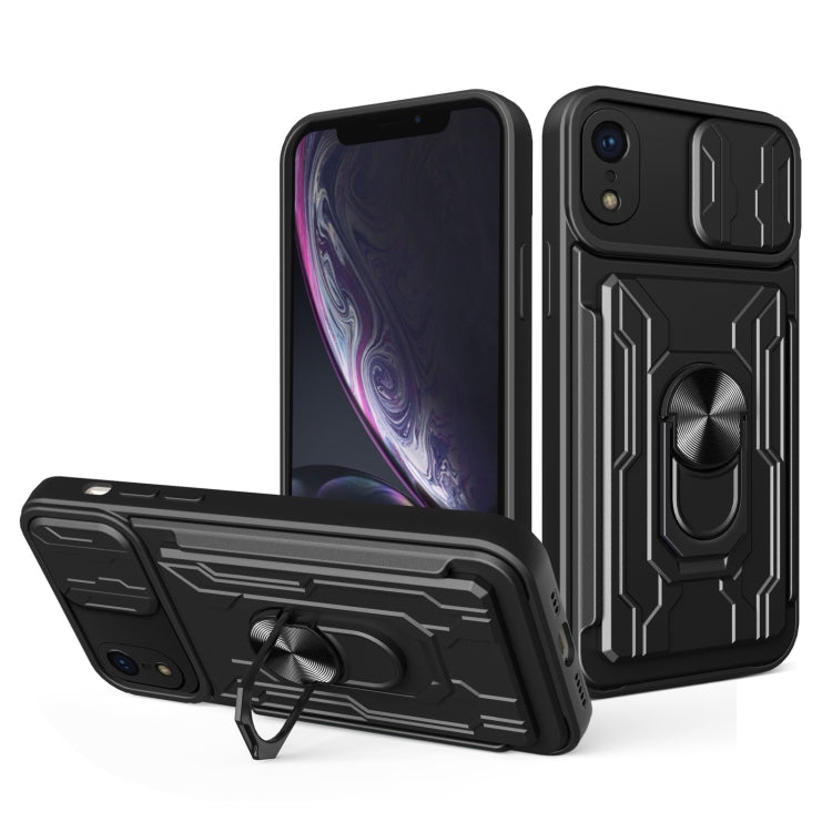 Sliding Camshield Card Phone Case, For iPhone X / XS, For iPhone XR, For iPhone XS Max, For iPhone 7 / 8 / SE 2022 / SE 2020, For iPhone 7 Plus / 8 Plus