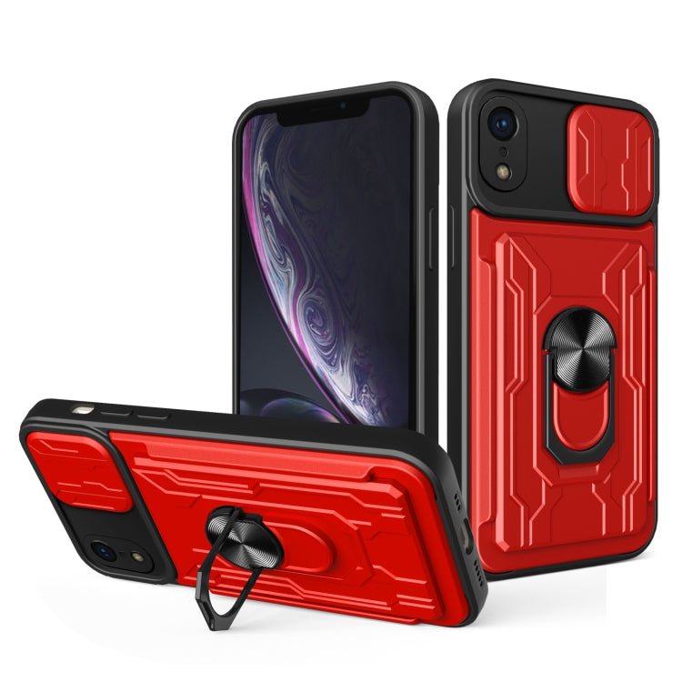 Sliding Camshield Card Phone Case, For iPhone X / XS, For iPhone XR, For iPhone XS Max, For iPhone 7 / 8 / SE 2022 / SE 2020, For iPhone 7 Plus / 8 Plus