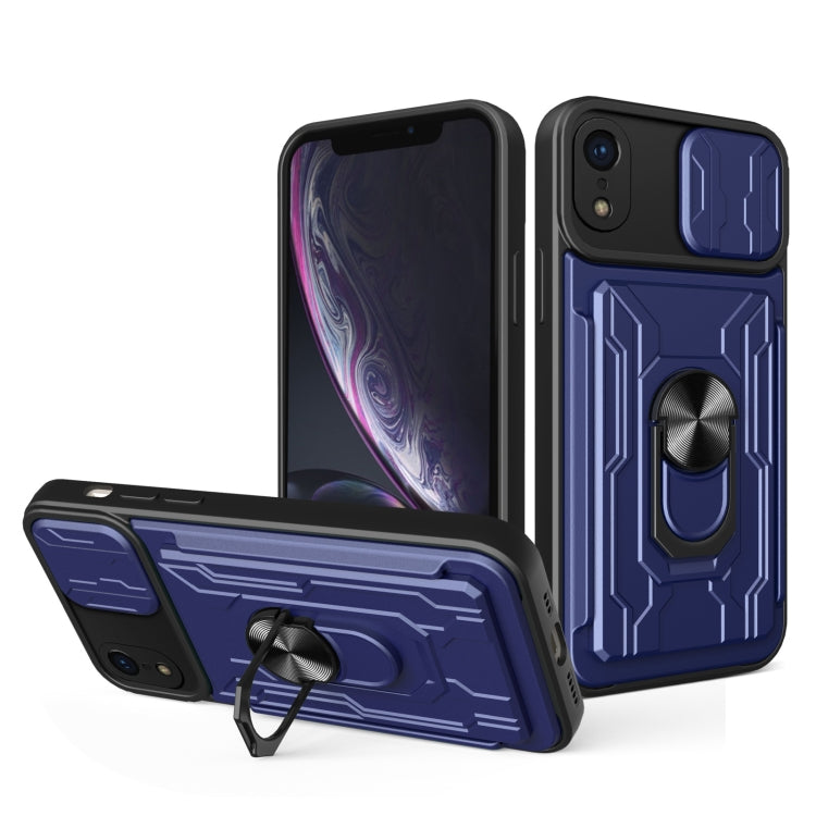 Sliding Camshield Card Phone Case, For iPhone X / XS, For iPhone XR, For iPhone XS Max, For iPhone 7 / 8 / SE 2022 / SE 2020, For iPhone 7 Plus / 8 Plus