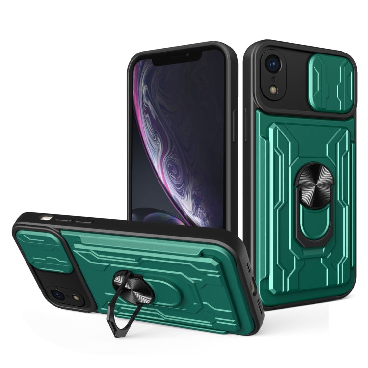 Sliding Camshield Card Phone Case, For iPhone X / XS, For iPhone XR, For iPhone XS Max, For iPhone 7 / 8 / SE 2022 / SE 2020, For iPhone 7 Plus / 8 Plus