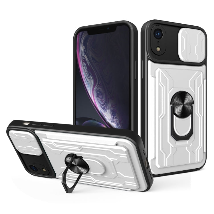 Sliding Camshield Card Phone Case, For iPhone X / XS, For iPhone XR, For iPhone XS Max, For iPhone 7 / 8 / SE 2022 / SE 2020, For iPhone 7 Plus / 8 Plus