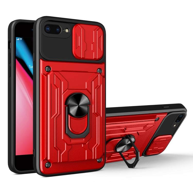 Sliding Camshield Card Phone Case, For iPhone X / XS, For iPhone XR, For iPhone XS Max, For iPhone 7 / 8 / SE 2022 / SE 2020, For iPhone 7 Plus / 8 Plus