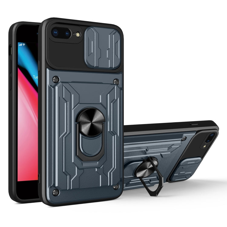 Sliding Camshield Card Phone Case, For iPhone X / XS, For iPhone XR, For iPhone XS Max, For iPhone 7 / 8 / SE 2022 / SE 2020, For iPhone 7 Plus / 8 Plus