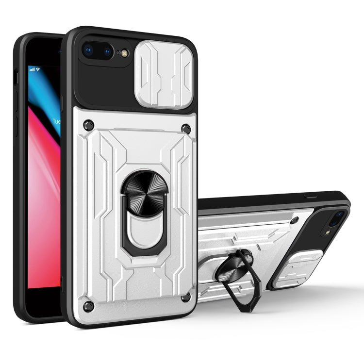 Sliding Camshield Card Phone Case, For iPhone X / XS, For iPhone XR, For iPhone XS Max, For iPhone 7 / 8 / SE 2022 / SE 2020, For iPhone 7 Plus / 8 Plus