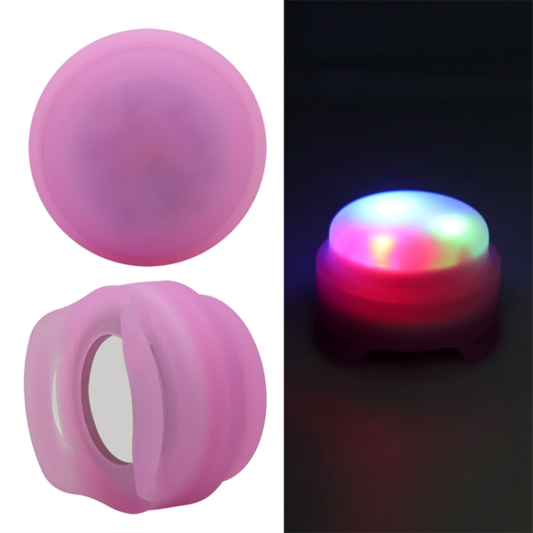 Pet Collar Anti-Lost Location Tracker Silicone Protective Case with Light For AirTag 2nd Gen / AirTag 1st Gen