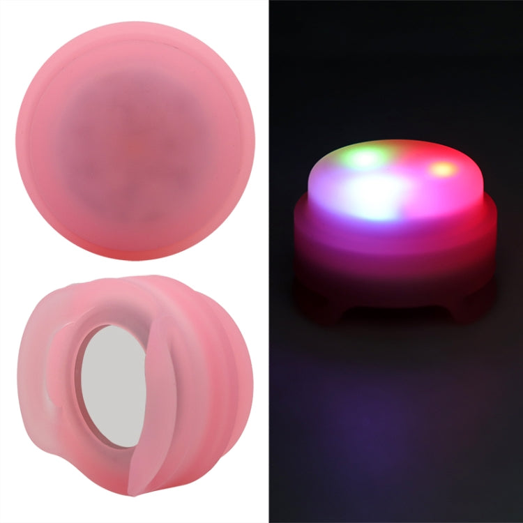 Pet Collar Anti-Lost Location Tracker Silicone Protective Case with Light For AirTag 2nd Gen / AirTag 1st Gen