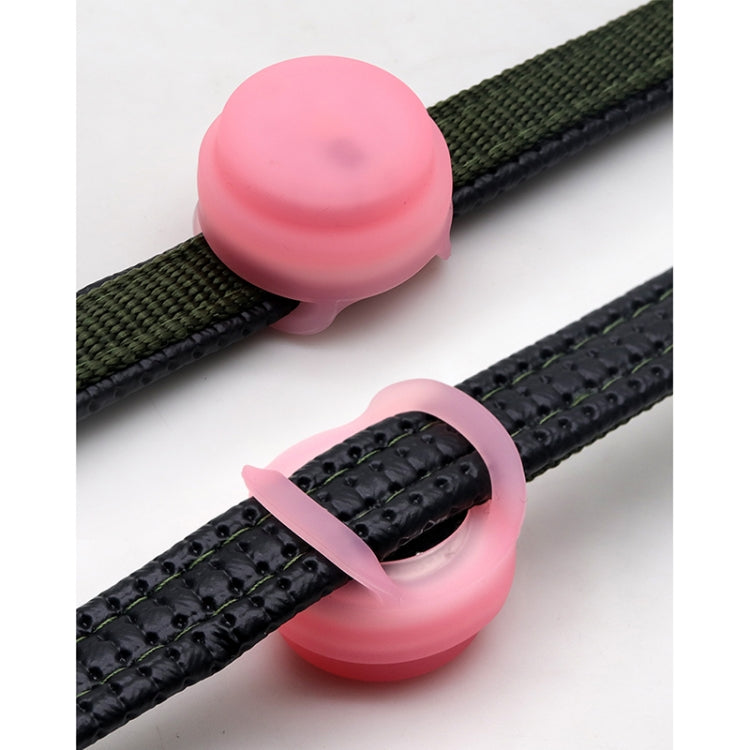 Pet Collar Anti-Lost Location Tracker Silicone Protective Case with Light For AirTag 2nd Gen / AirTag 1st Gen
