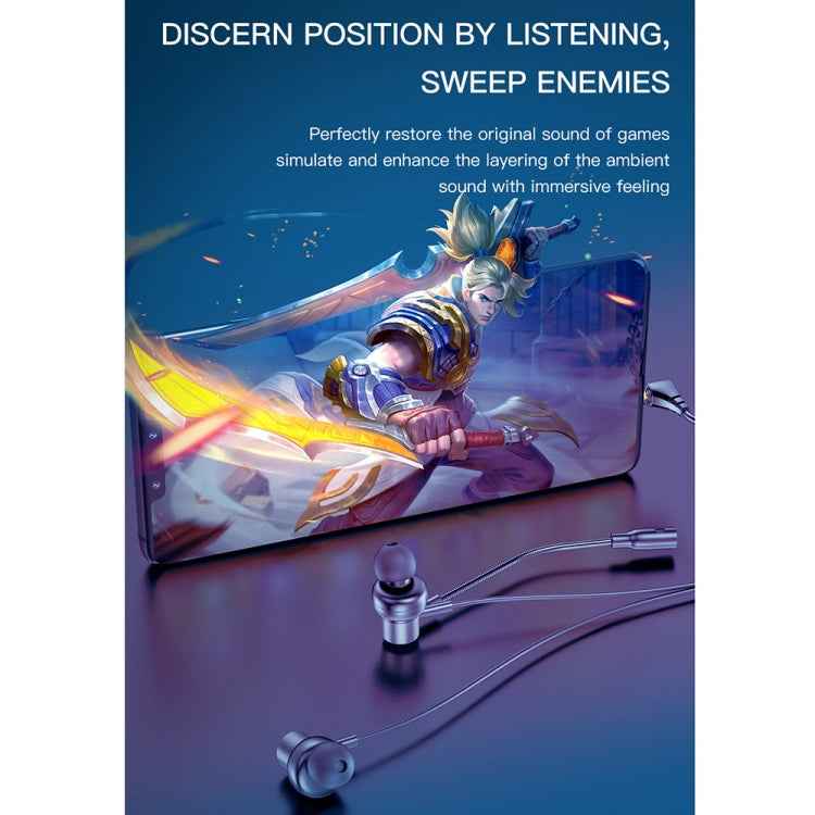 awei ES-180i In-ear E-sports Wired Earphone with Microphone