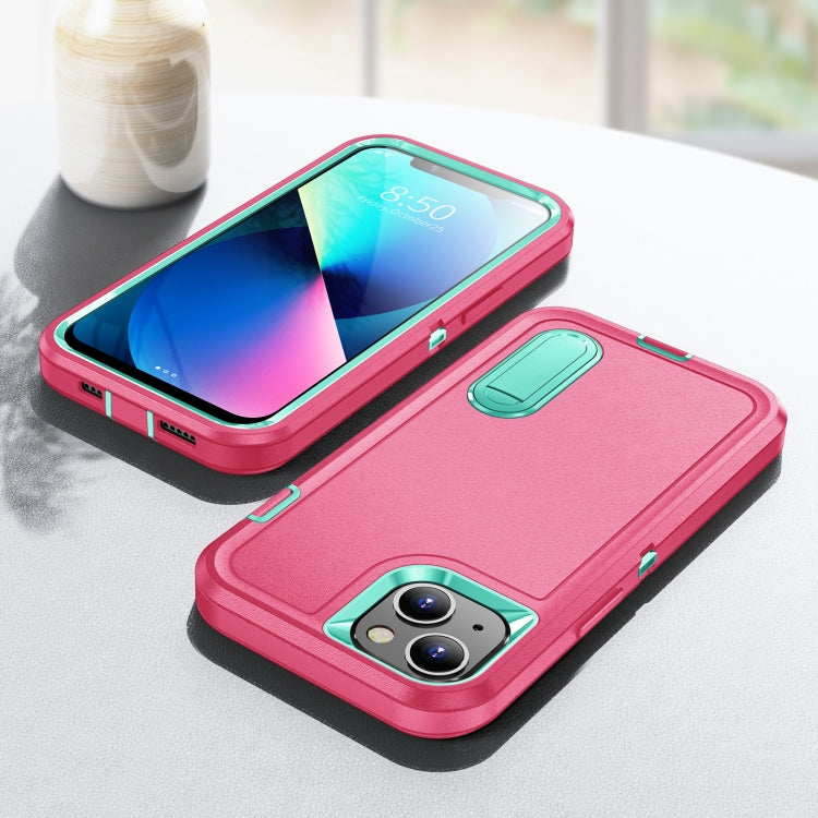 3 in 1 Rugged Holder Phone Case, For iPhone 13, For iPhone 13 Pro, For iPhone 13 Pro Max, For iPhone 12 / 12 Pro, For iPhone 12 Pro Max, For iPhone 11