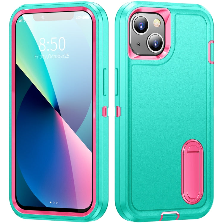 3 in 1 Rugged Holder Phone Case, For iPhone 13, For iPhone 13 Pro, For iPhone 13 Pro Max, For iPhone 12 / 12 Pro, For iPhone 12 Pro Max, For iPhone 11